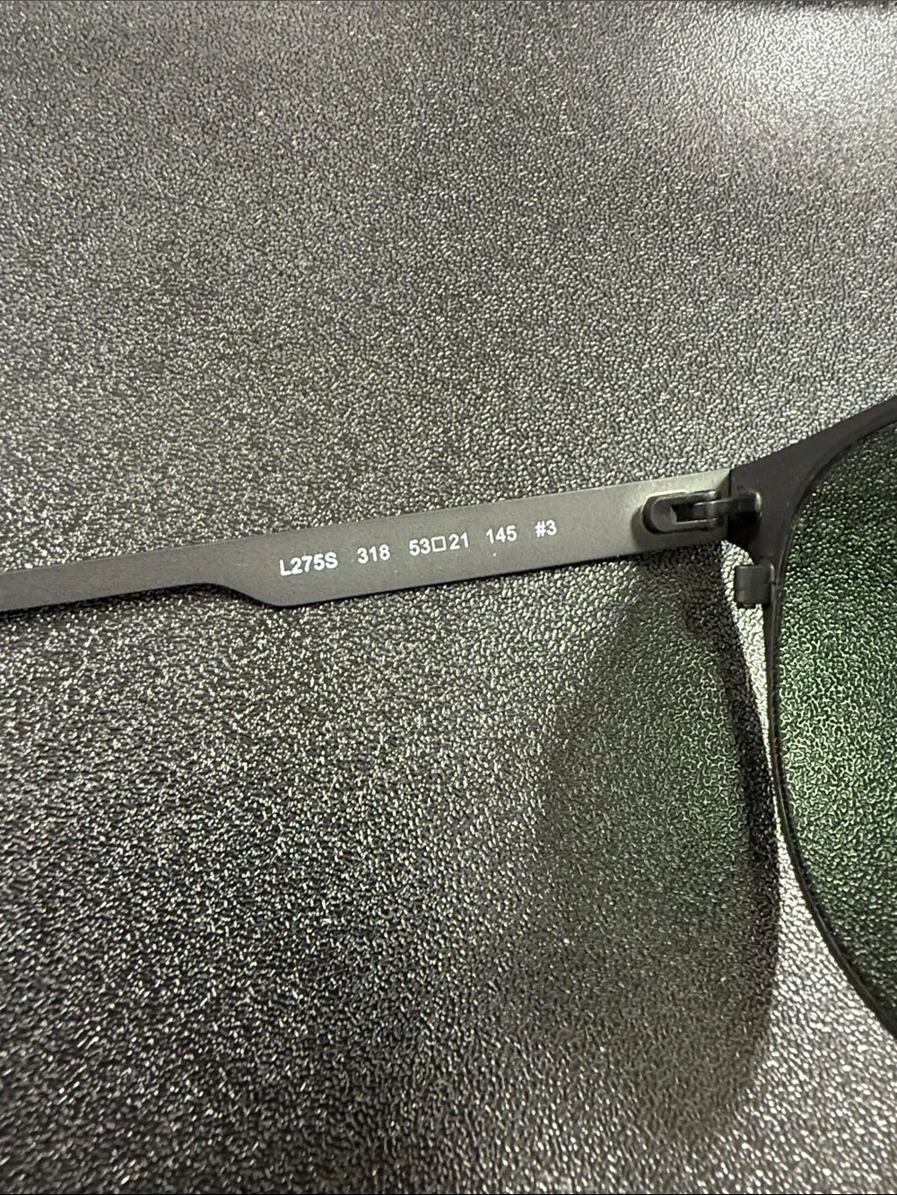 Lacoste Round Aviator Sunglasses in Dark Green L275S